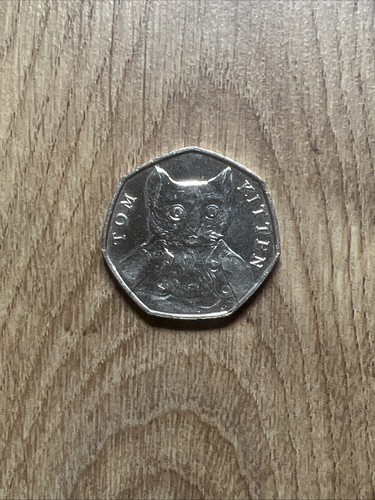 Tom kitten 50p fifty - tom, pence
