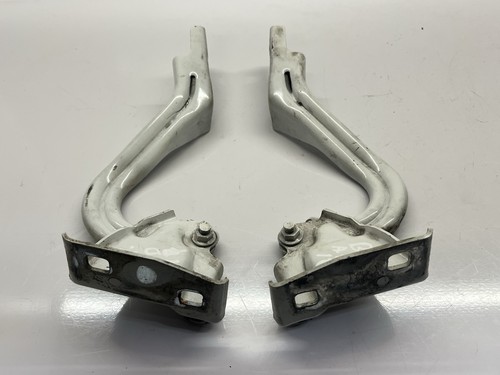 Bonnet hinge set white for - bonnet,