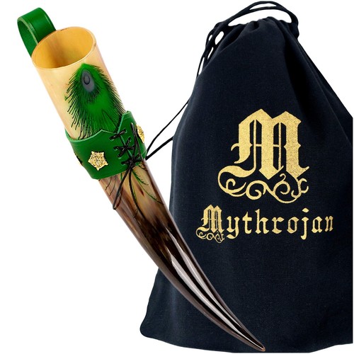 Mythrojan viking drinking horn - mythrojan,