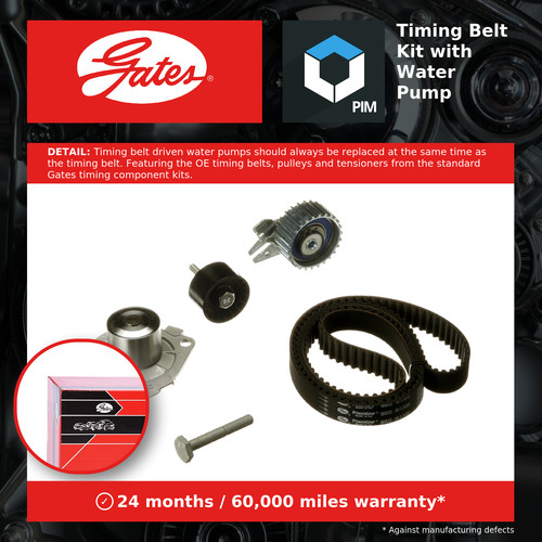 Timing belt water pump - timing, &