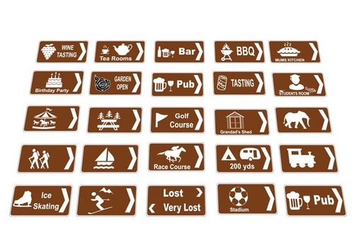 Novelty tourist style metal - style,