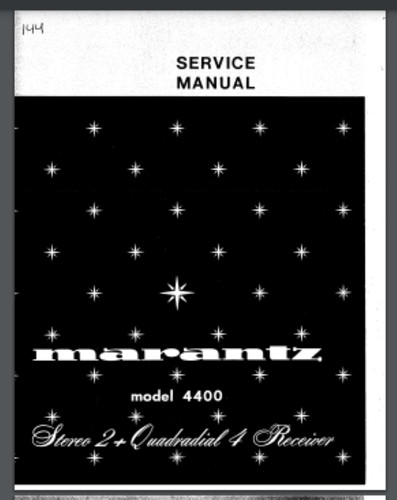 Marantz 4400 stereo - 4400, 2