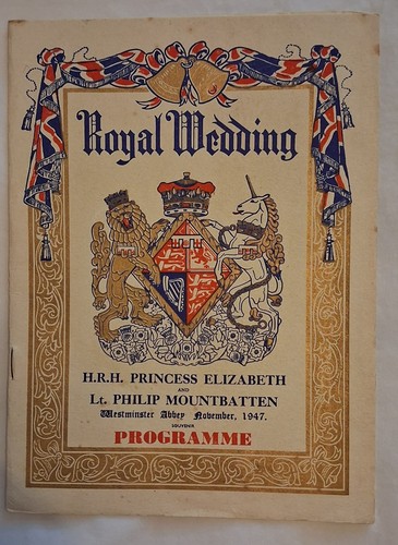 Souvenir wedding programme - wedding,
