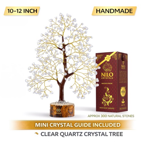 Clear quartz crystal tree - crystal, of