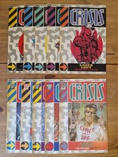 2000 AD Crisis Issues 1 - 48 Plus Poster