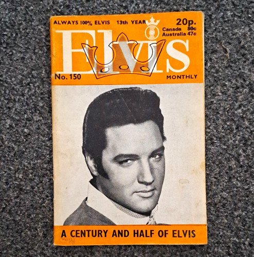 Elvis monthly magazine - monthly, issue