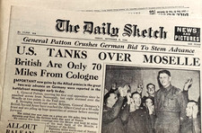 Vintage Newspaper The Daily