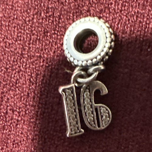 Pandora charm silver with - charm,