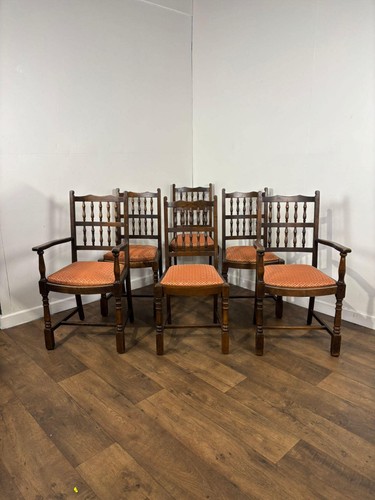 Vintage set six oak dining - vintage, of