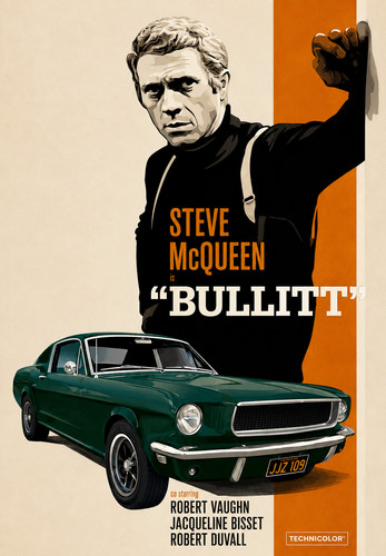 Steve mcqueen bullitt - bullitt,