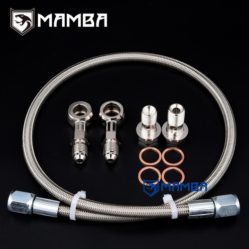 Turbo oil feed line - turbo,