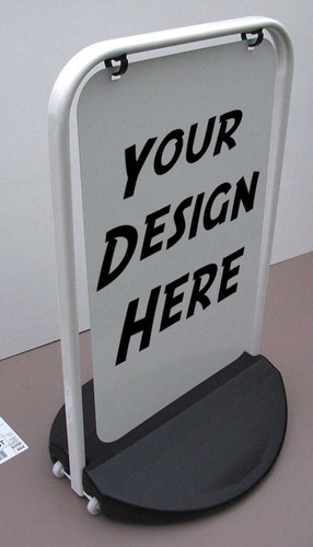 Swinger type pavement - swinger, sign