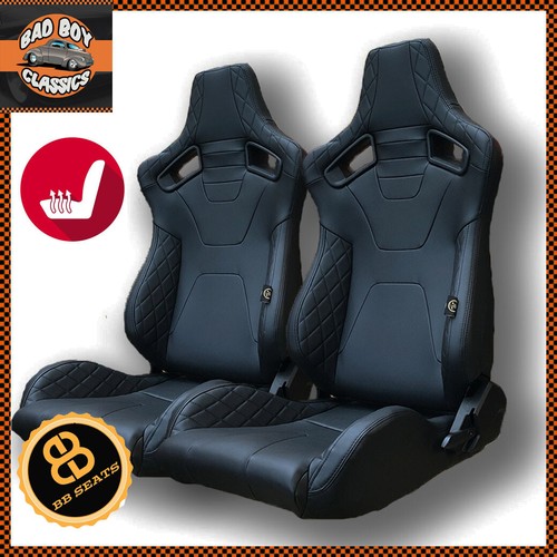 Pair heated bb6 black - bb6, rs