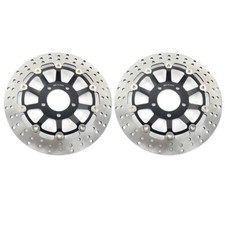 Pair Front Brake Discs Rotors