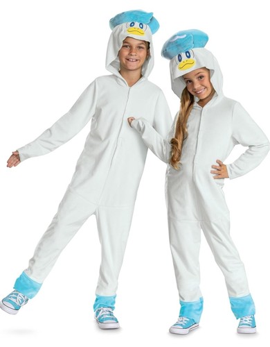 Pokemon quaxly costume hooded - pokemon,
