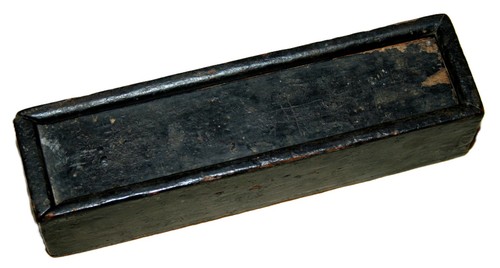 Antique pencil box - box,, ditty
