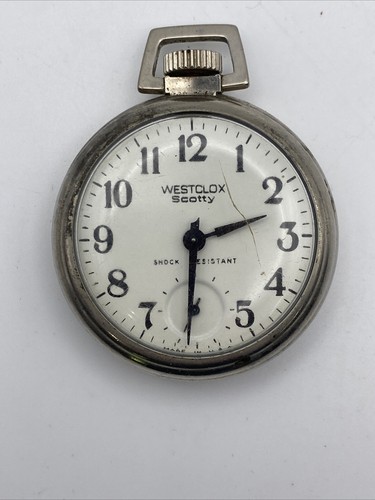 Vintage westclox scotty pocket - vintage,