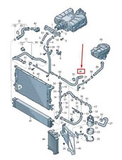 AUDI A6 AVANT C7 LEFT RADIATOR