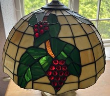 Genuine  Large Tiffany Lampshade. Excellent Condition. Unusual design.