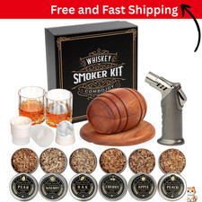 Whiskey Smoker Kit with Torch