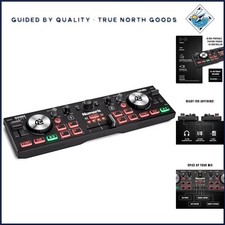 DJ Controller with Crossfader