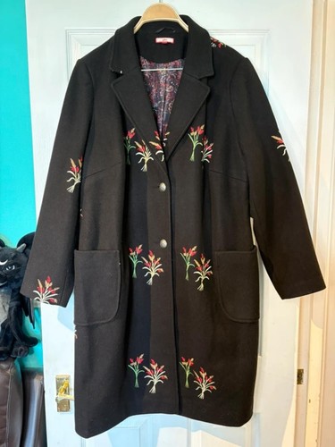 Joe browns black embroidered - joe,