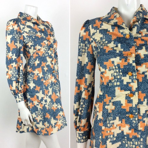 60s 70s vintage - 60s, blue