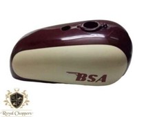 Fit For BSA A65 Spitfire Hornet 2 Gallon Painted Steel Petrol Fuel Tank