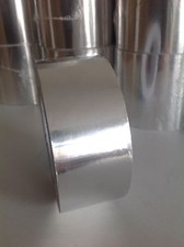 Aluminium Foil Tape Rolls  50mm, 75mm, 100mm x 45m  Heat Resistant Self-Adhesive