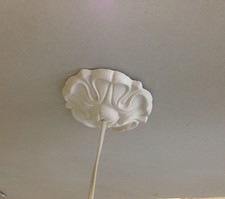 Plaster ceiling rose - ceiling, 5"