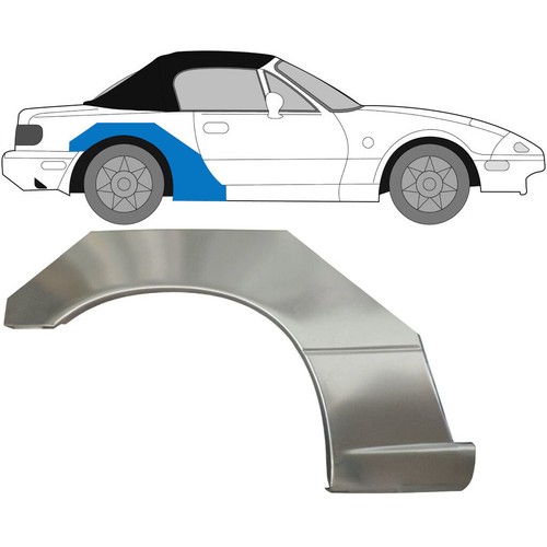 Mazda 1989 1998 - na, rear