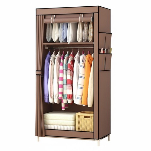 Wardrobe with shelves - with,