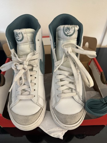 White green nike mid - white, &