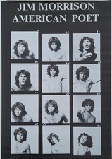 Jim Morrison - American Poet POSTER - Joel Brodsky 34" × 24"  Large ~ THE DOORS
