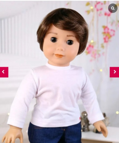 Inch doll wig short paco - short,