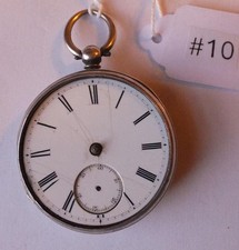 Antique Silver Fusee Pocket