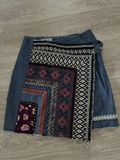 Desigual Denim Wrap Skirt Size