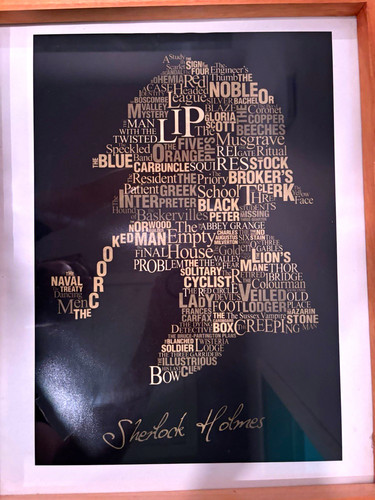 Sherlock holmes typography - holmes,
