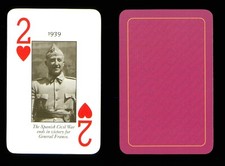 1 x playing card 1939 Spanish