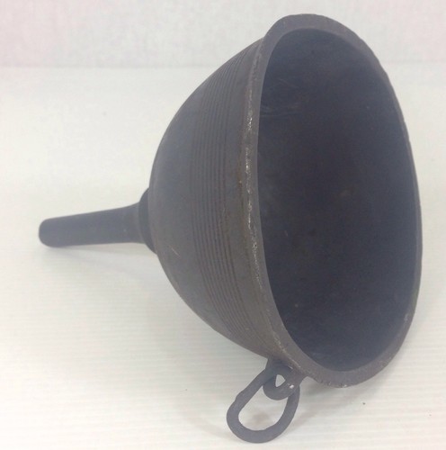 Antique pewter funnel for - pewter,