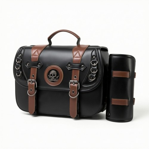 Motorcycle side bag with - bag,