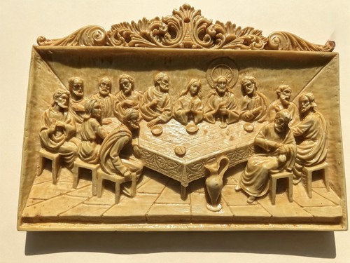 Vintage stone carved - stone, last
