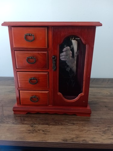Vintage wood and glass - vintage,