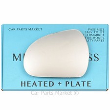 Left side wing mirror glass