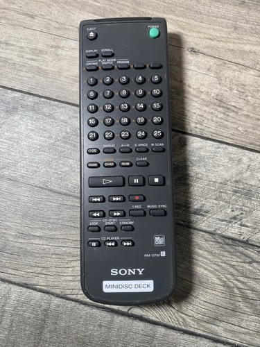 Sony d7m minidisc - minidisc, deck