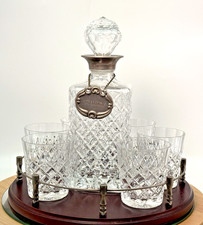 Vintage Decanter 6 Tumblers