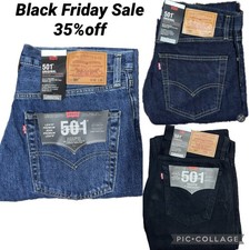 Levis 501 mens denim jeans - 501,