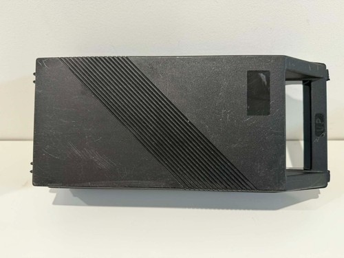 Vintage black plastic - plastic, audio