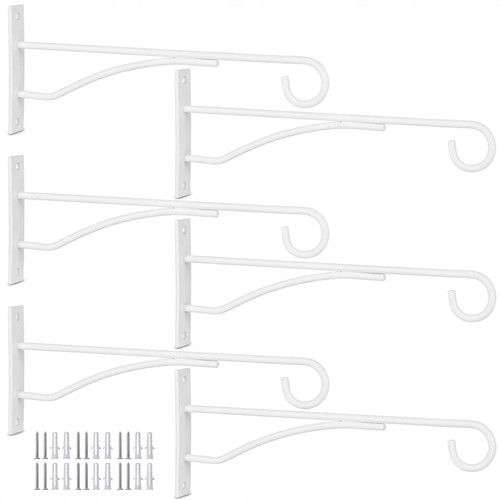 White plant hangers 6 - 8", pack