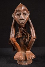 A Rare Baule Statue Ivory